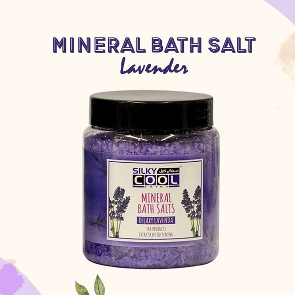 Mineral Bath Salt Lavender (750ml)