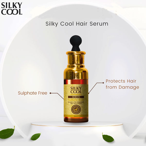 Silky Cool Sulfate Free Hair Serum 40ml